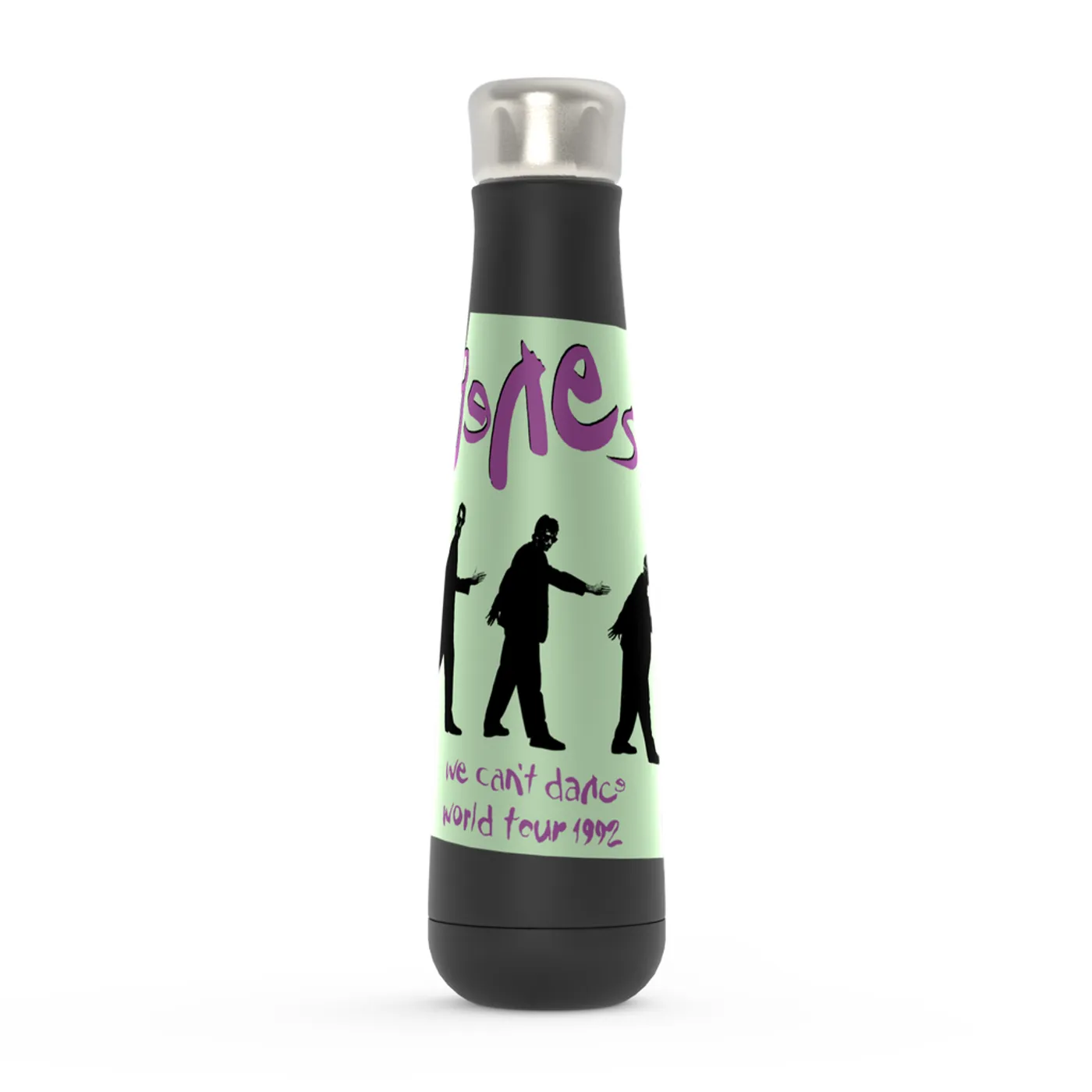 Genesis Water Bottle | 1992 World Tour We Can't Dance Pastel Genesis Water Bottle