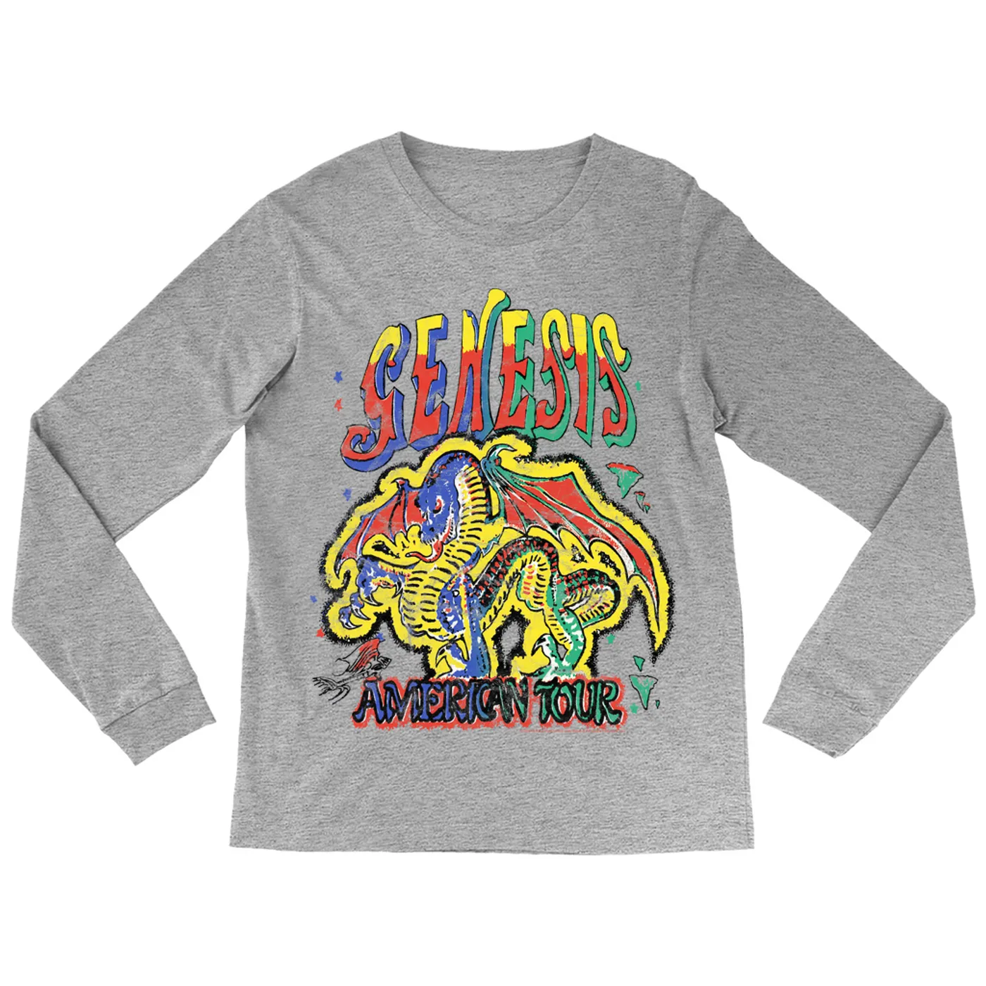 Genesis Long Sleeve Shirt | Retro American Tour Dragon Genesis Shirt