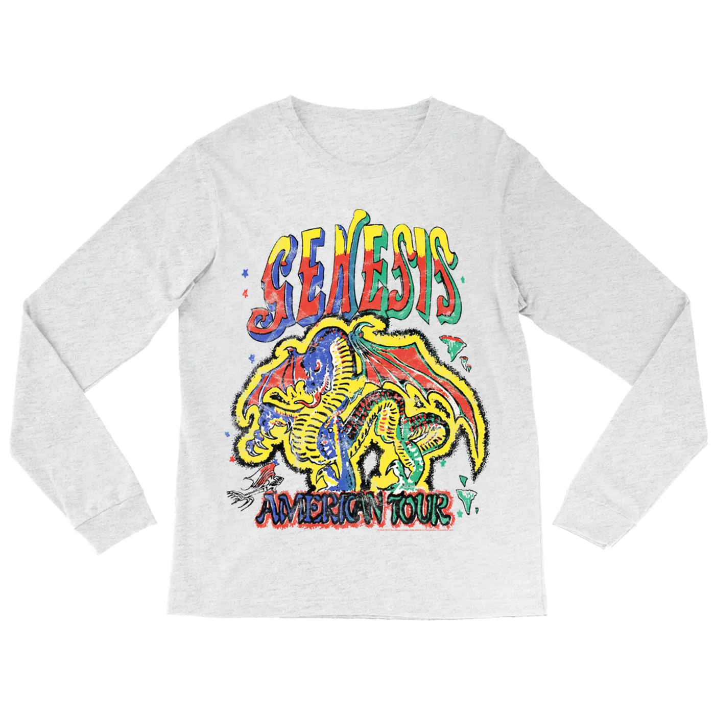 Genesis Long Sleeve Shirt | Retro American Tour Dragon Genesis Shirt