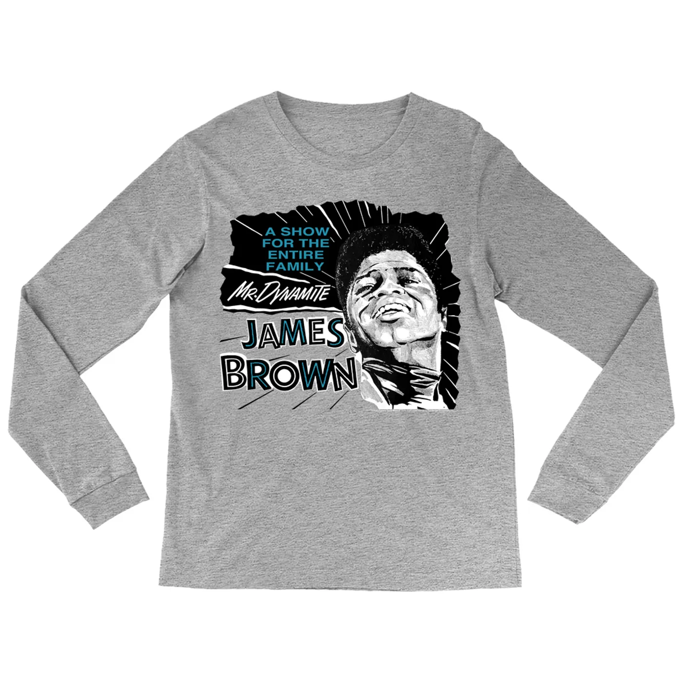 James Brown Long Sleeve Shirt | Family Show With Mr. Dynamite James Brown Shirt