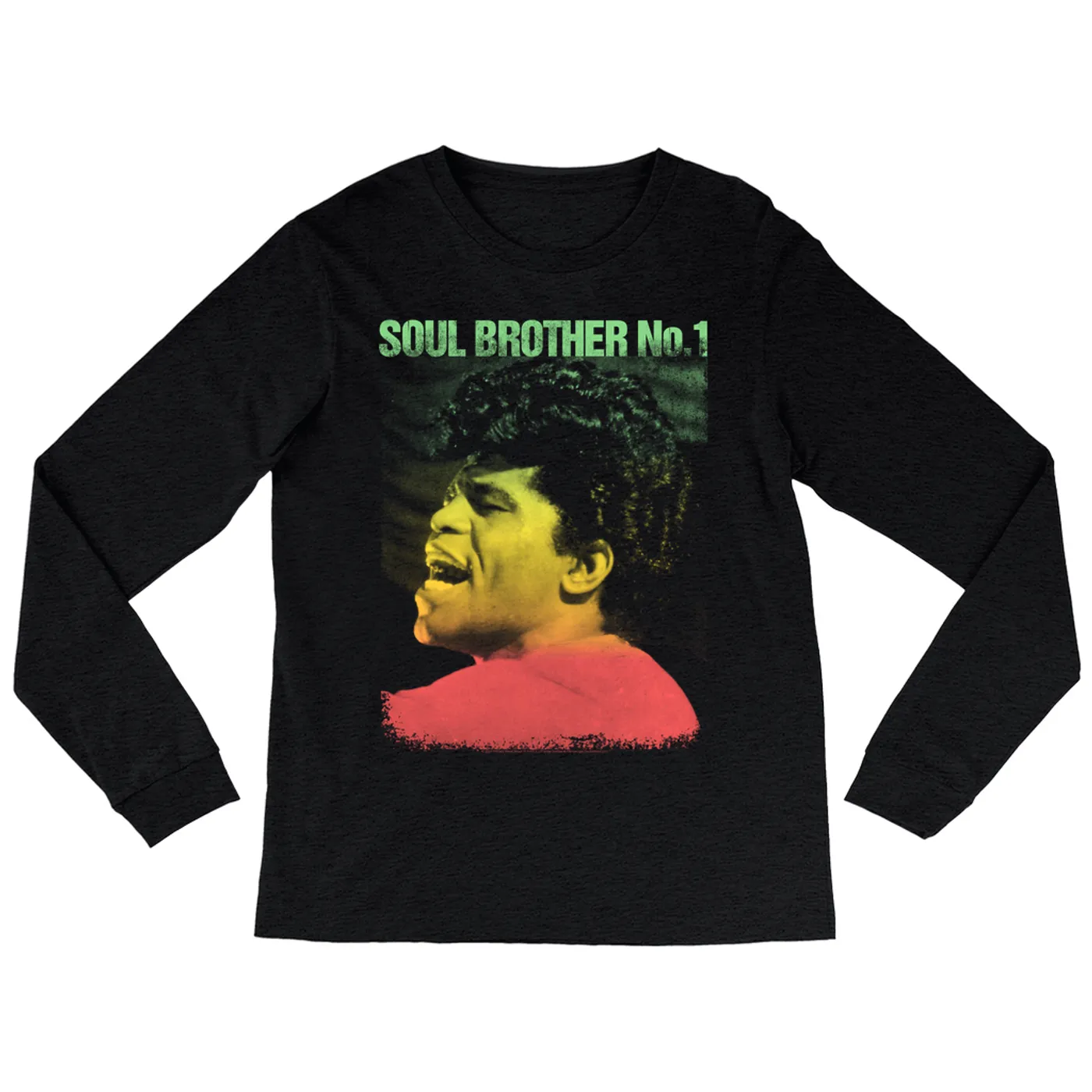 James Brown Long Sleeve Shirt | Soul Brother No. 1 Ombre James Brown Shirt