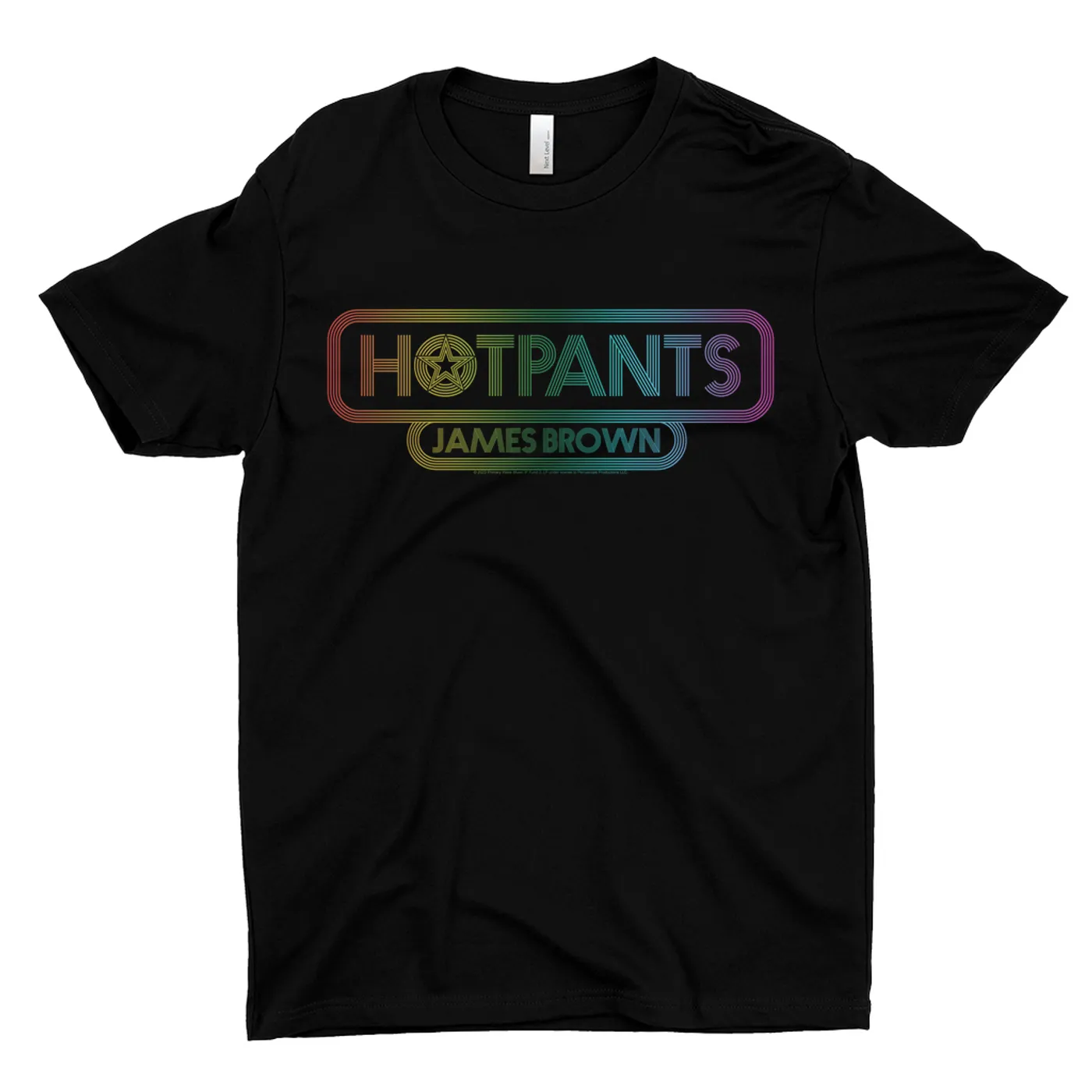 James Brown T-Shirt | Hot Pants 70's Gradient Design James Brown Shirt