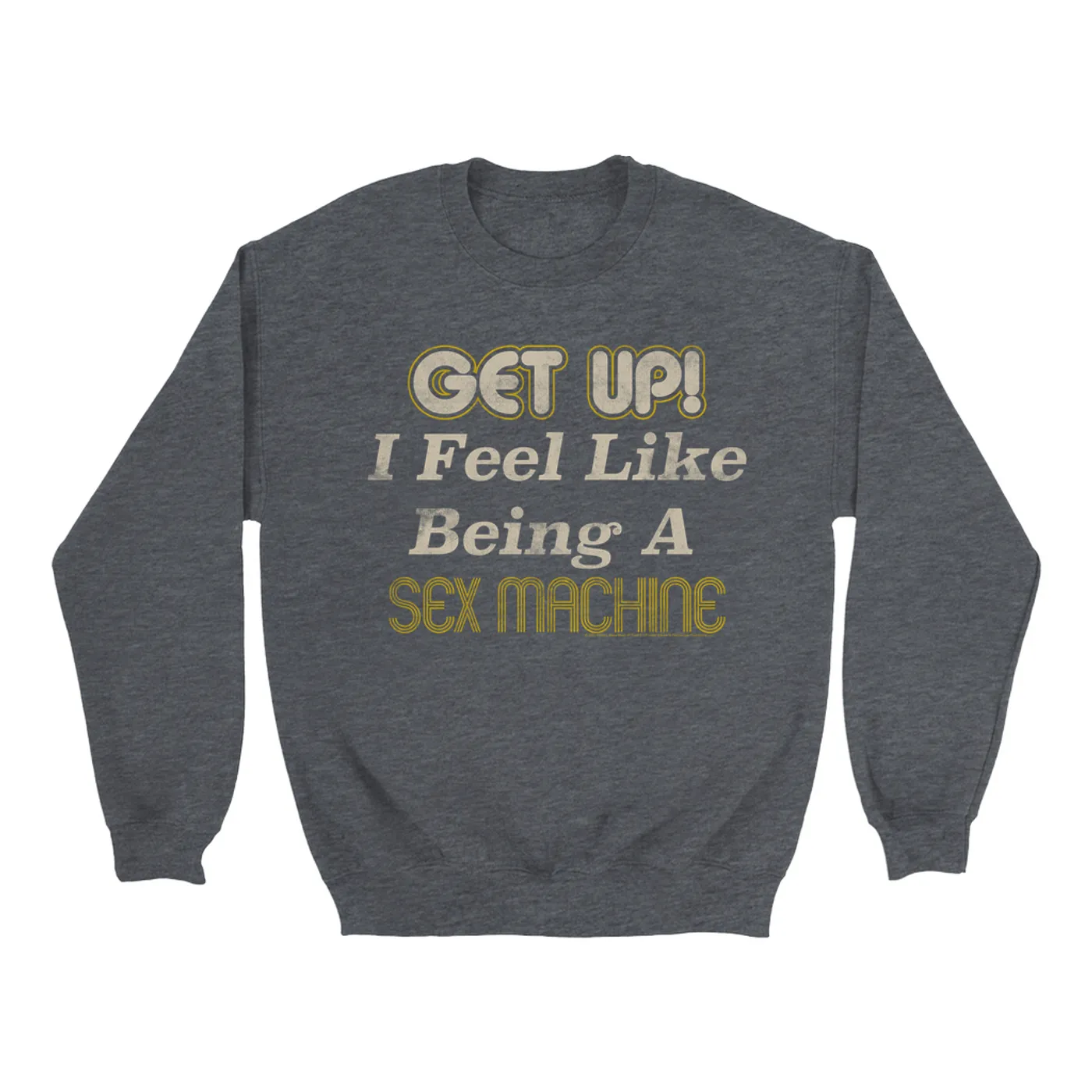 James Brown Sweatshirt | Sex Machine 70's Design James Brown Sweatshirt