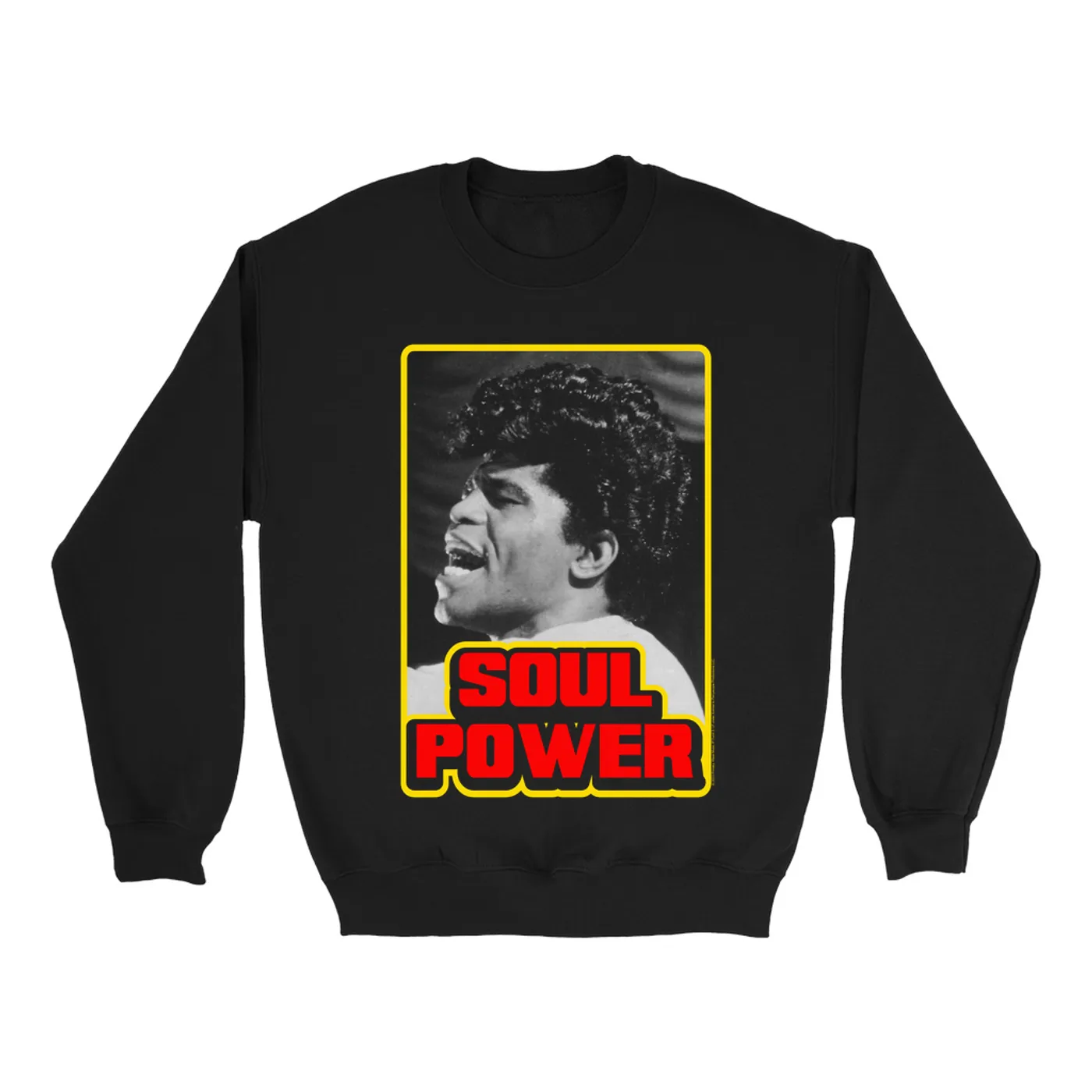 James Brown Sweatshirt | Soul Power In Red James Brown Sweatshirt
