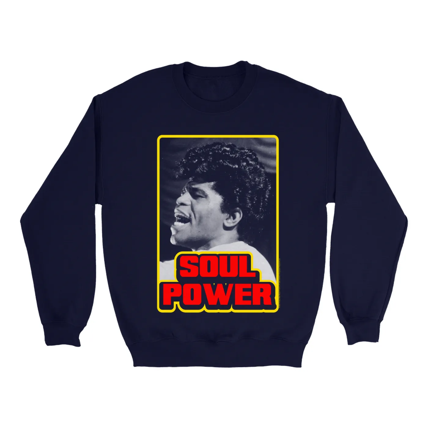 James Brown Sweatshirt | Soul Power In Red James Brown Sweatshirt