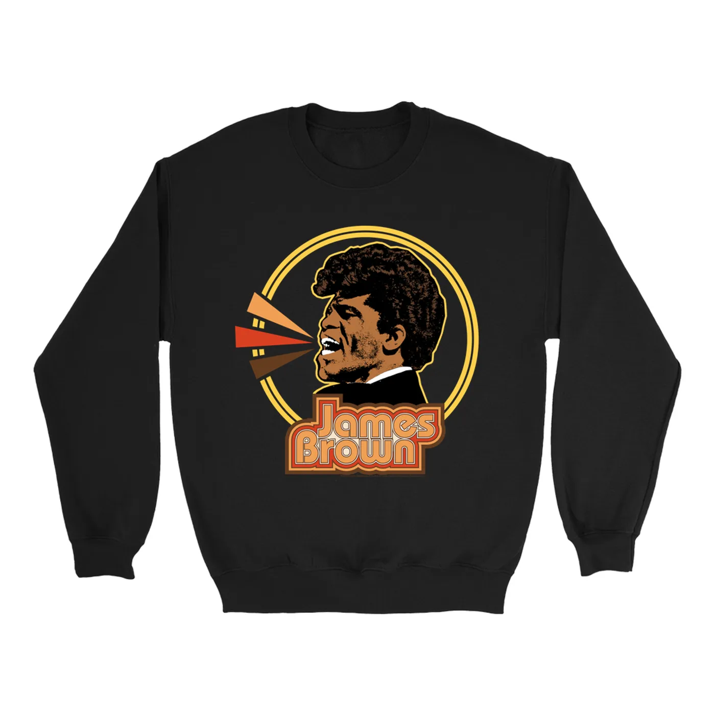 James Brown Sweatshirt | Posterized Say It Loud James Brown Sweatshirt