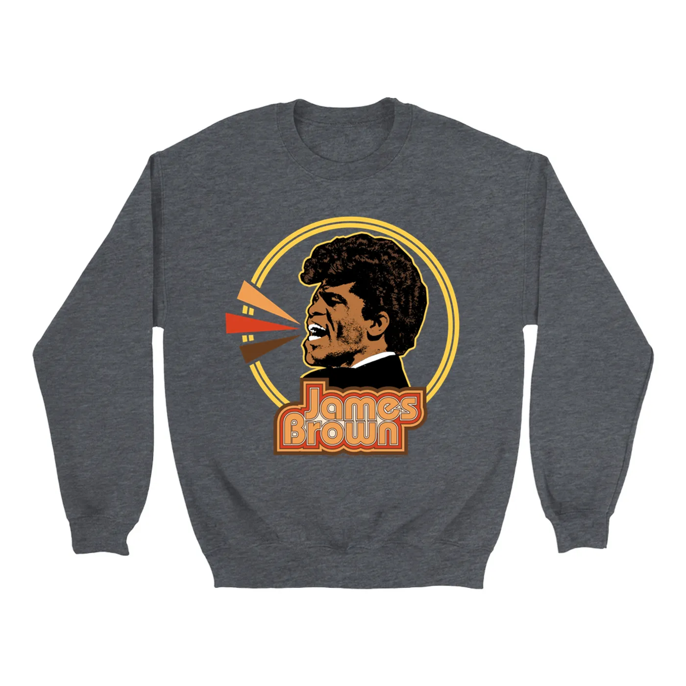 James Brown Sweatshirt | Posterized Say It Loud James Brown Sweatshirt