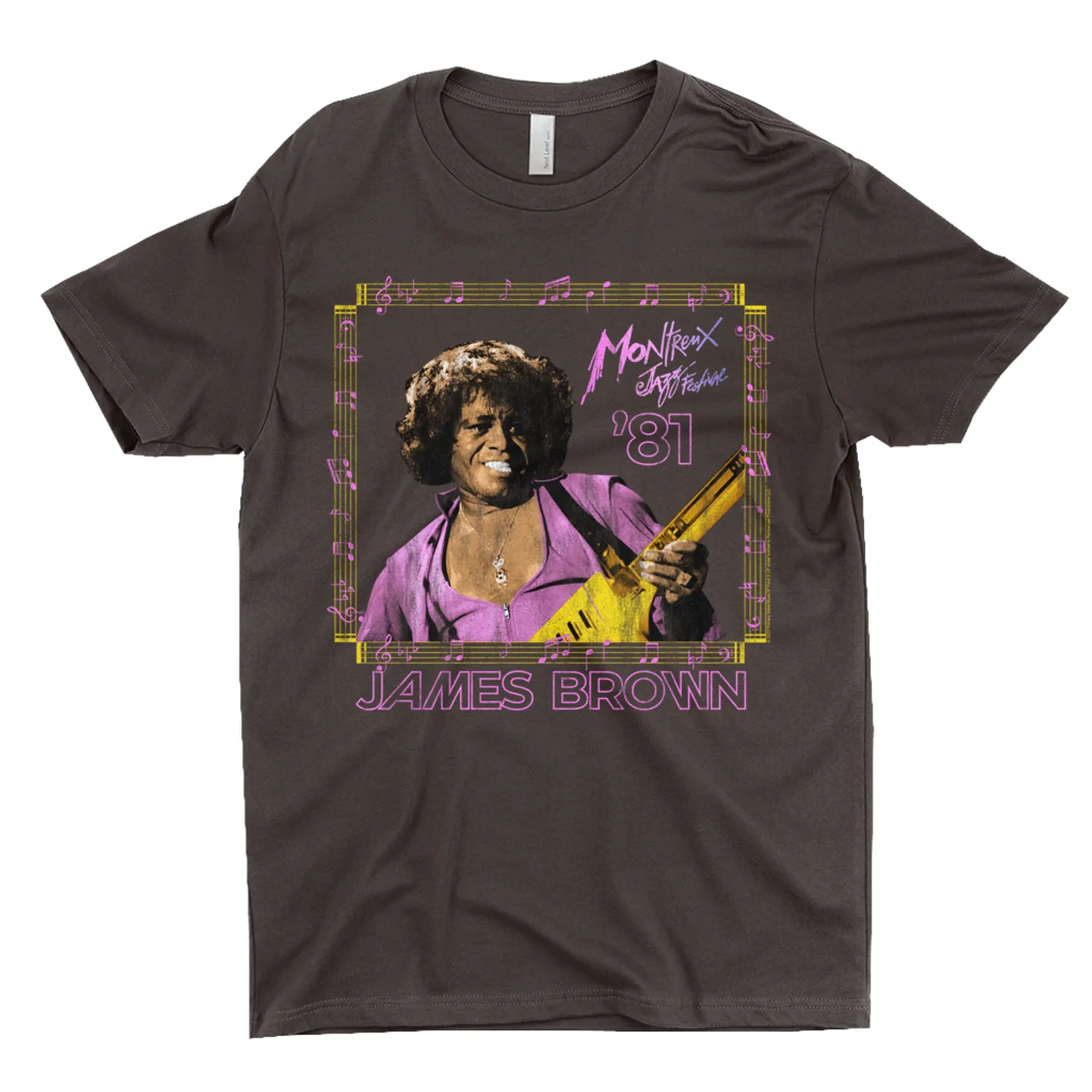 James Brown T-Shirt | Montreux Jazz Festival 1981 James Brown Shirt