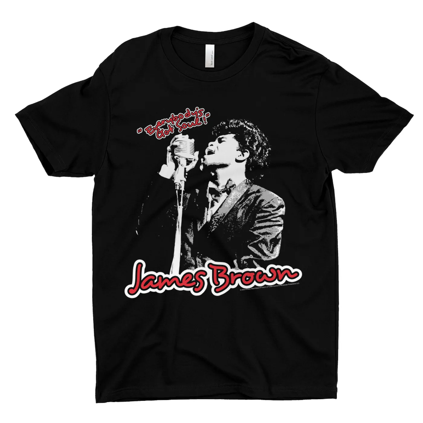 James Brown T-Shirt | Everybody's Got Soul! Design James Brown Shirt