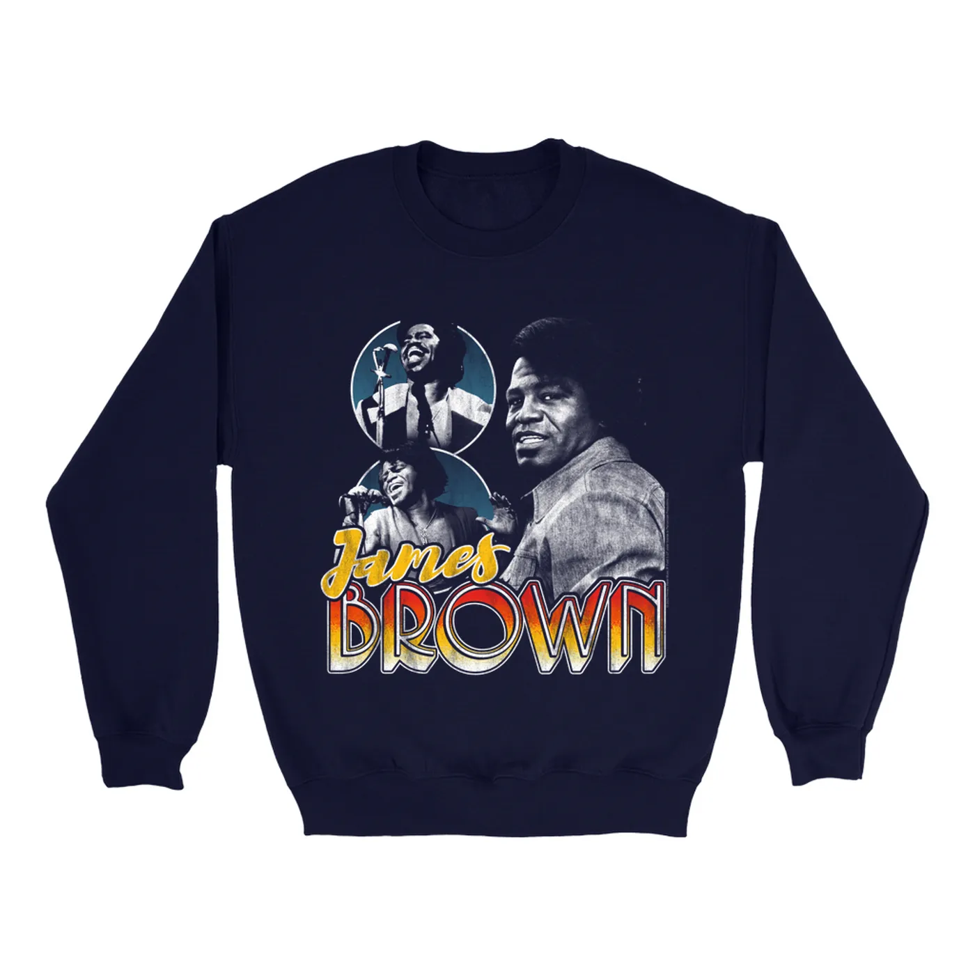 James Brown Sweatshirt | Retro Godfather Of Soul Collage James Brown Sweatshirt