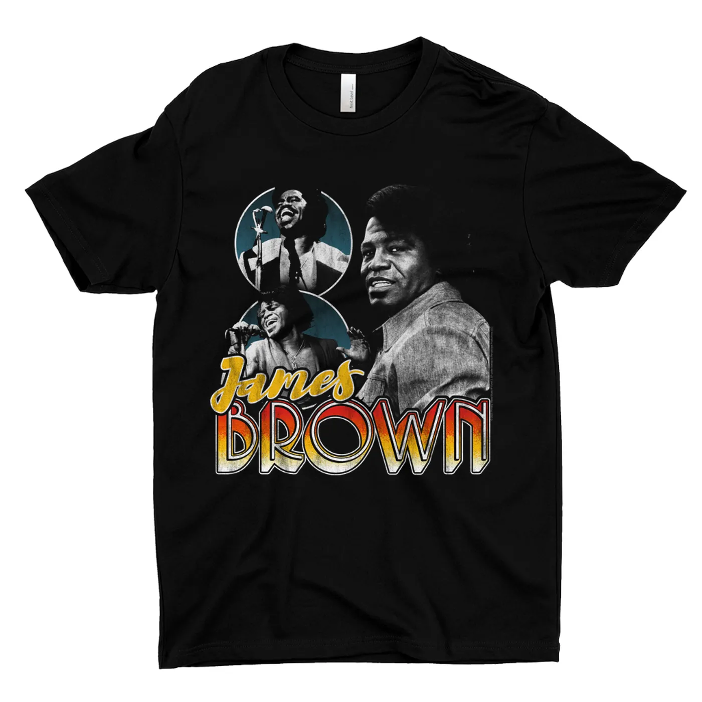 James Brown T-Shirt | Retro Godfather Of Soul Collage James Brown Shirt