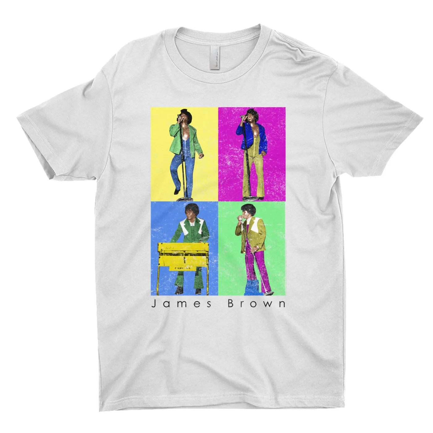 James Brown T-Shirt | Pop Art Sex Machine Dance Moves James Brown Shirt