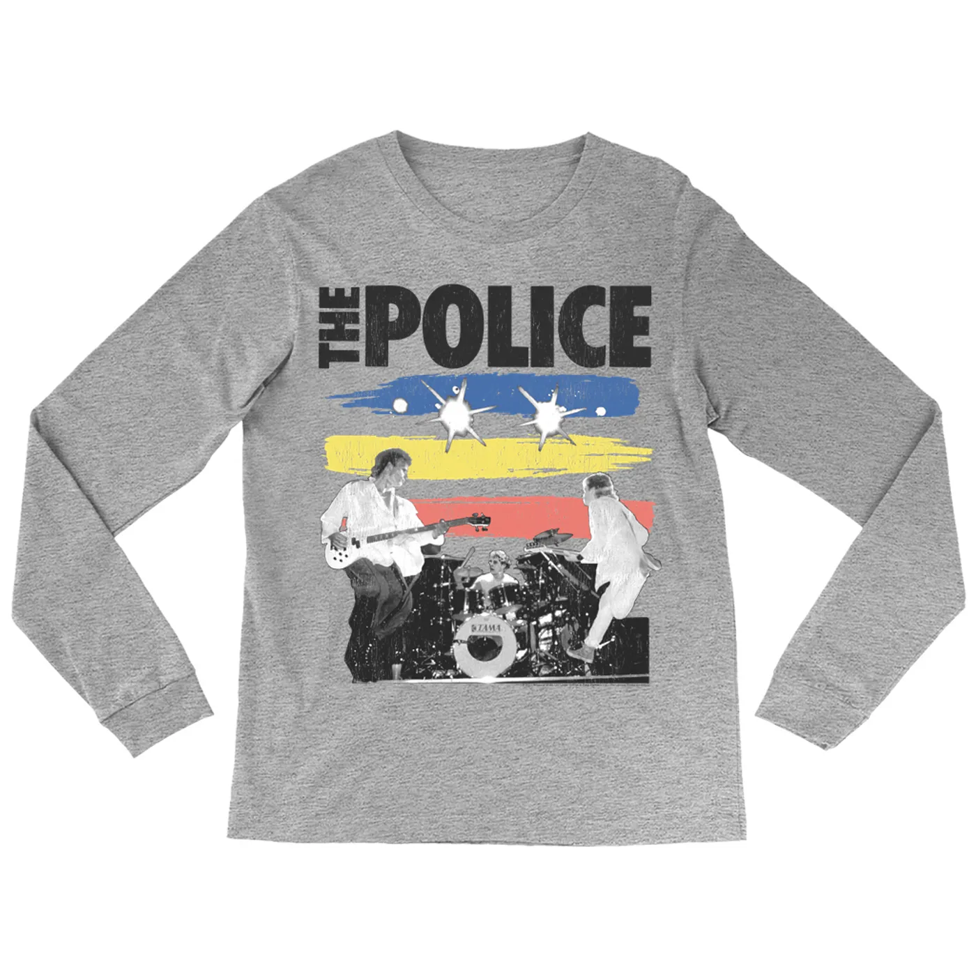 The Police Long Sleeve Shirt | Synchronicity Live In Concert The Police Shirt