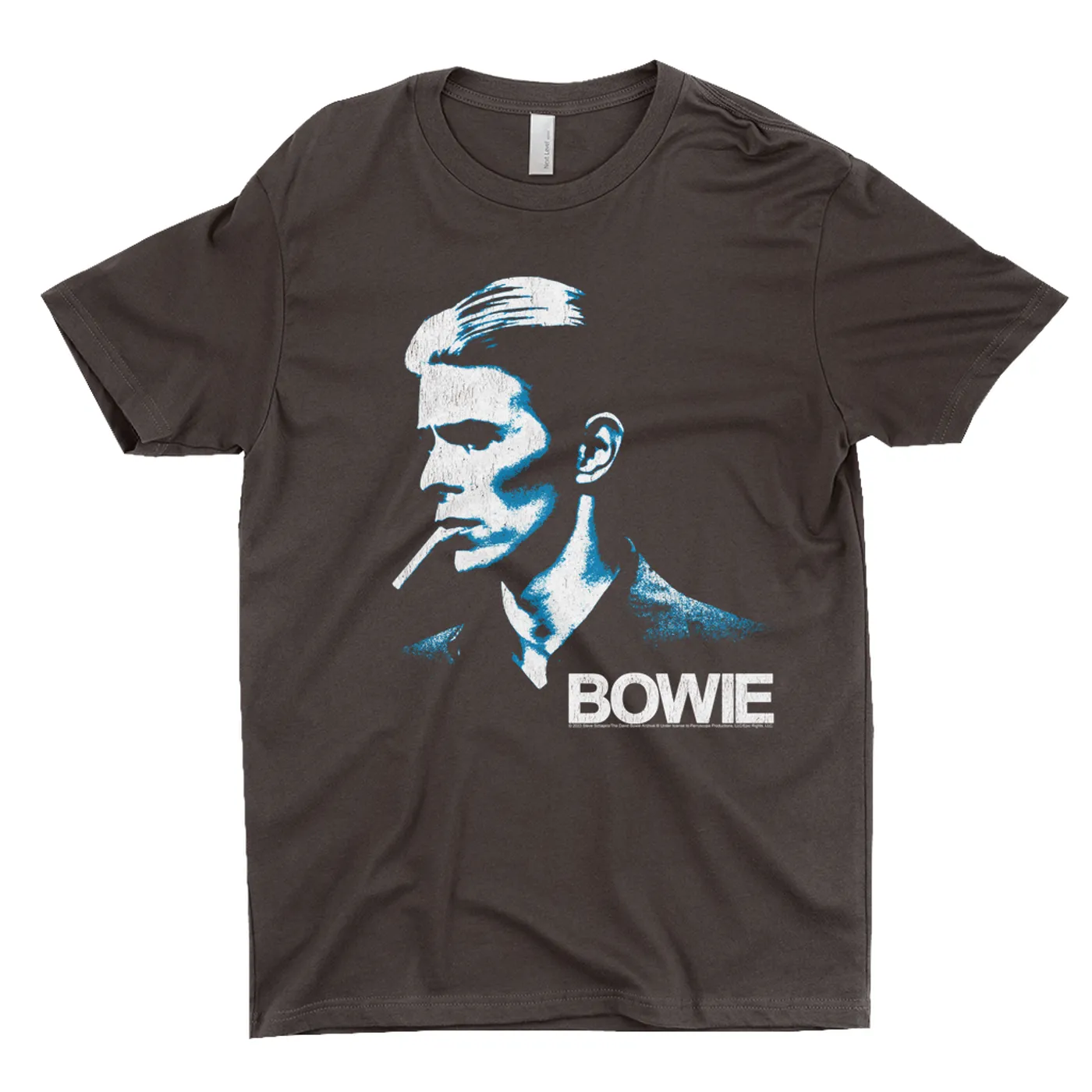 David Bowie T-Shirt | Isolar Shadow Album Image Distressed (Merchbar Exclusive) David Bowie Shirt