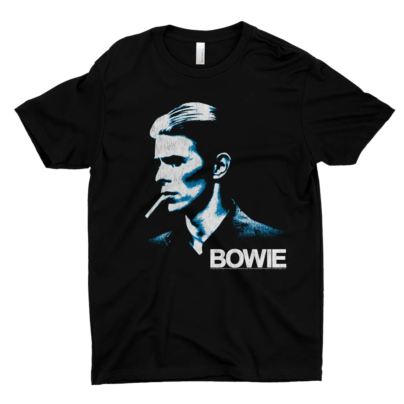 David Bowie T-Shirt | Isolar Shadow Album Image Distressed (Merchbar Exclusive) David Bowie Shirt