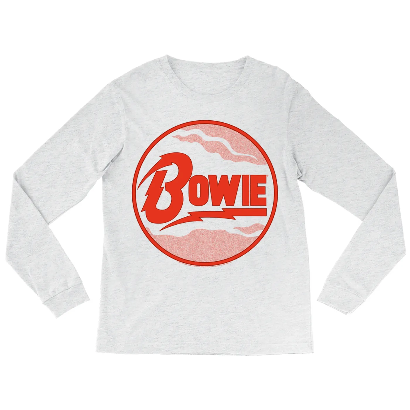 David Bowie Long Sleeve Shirt | Retro Diamond Dogs Logo David Bowie Shirt