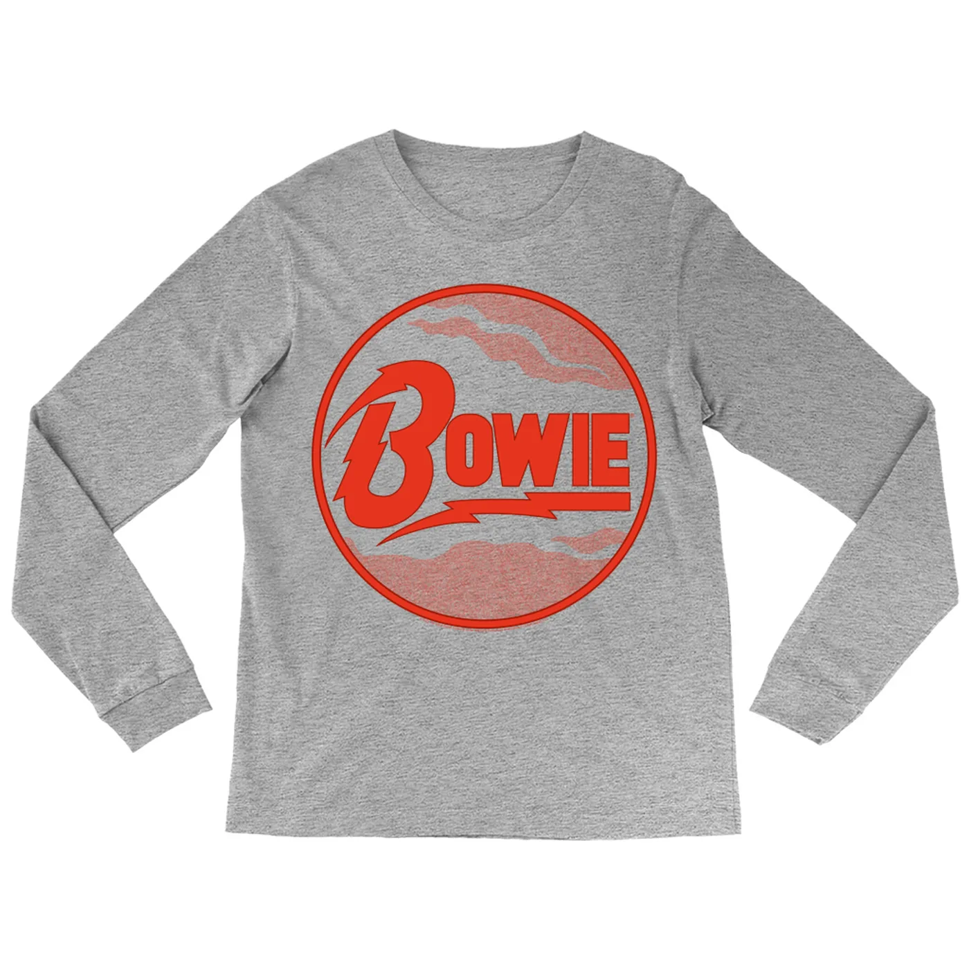 David Bowie Long Sleeve Shirt | Retro Diamond Dogs Logo David Bowie Shirt