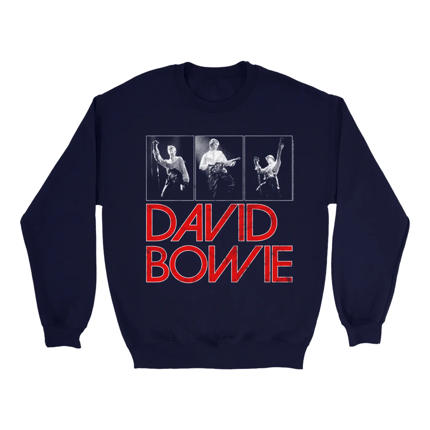 David Bowie Sweatshirt | Heroes On Stage (Merchbar Exclusive) David Bowie Sweatshirt