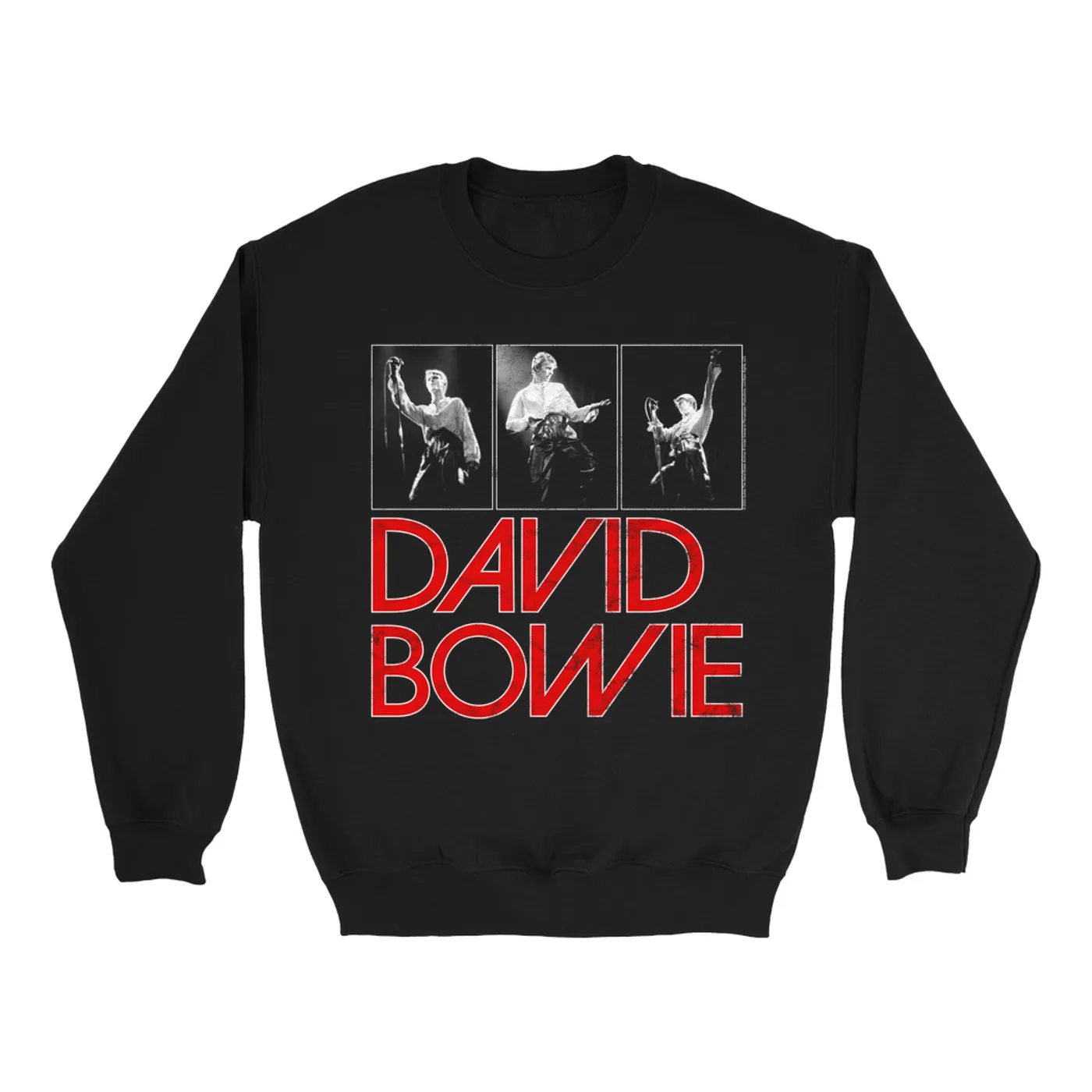 David Bowie Sweatshirt | Heroes On Stage (Merchbar Exclusive) David Bowie Sweatshirt