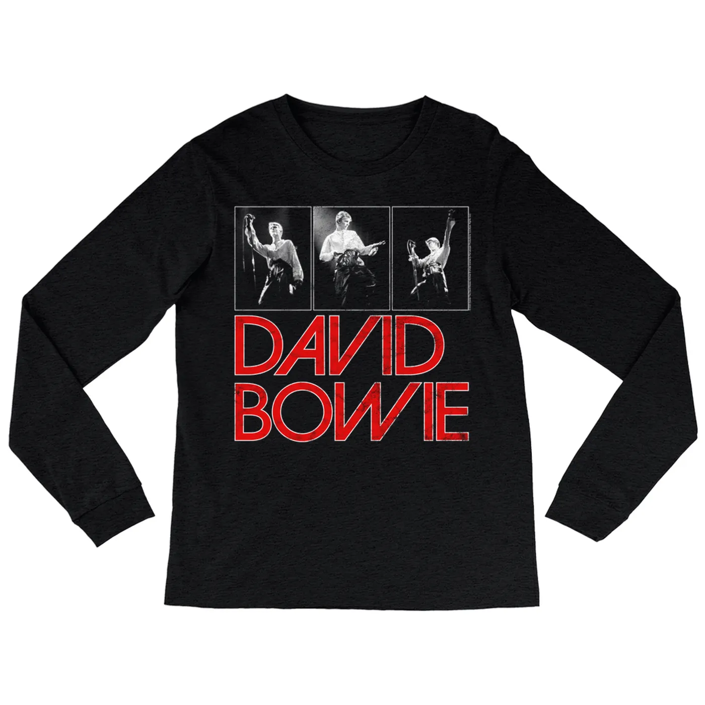 David Bowie Long Sleeve Shirt | Heroes On Stage (Merchbar Exclusive) David Bowie Shirt