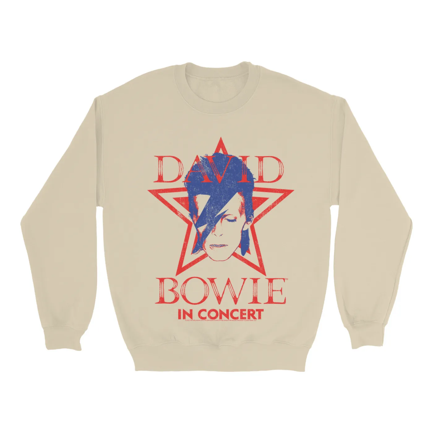 David Bowie Sweatshirt | Aladdin Sane Star Power David Bowie Sweatshirt