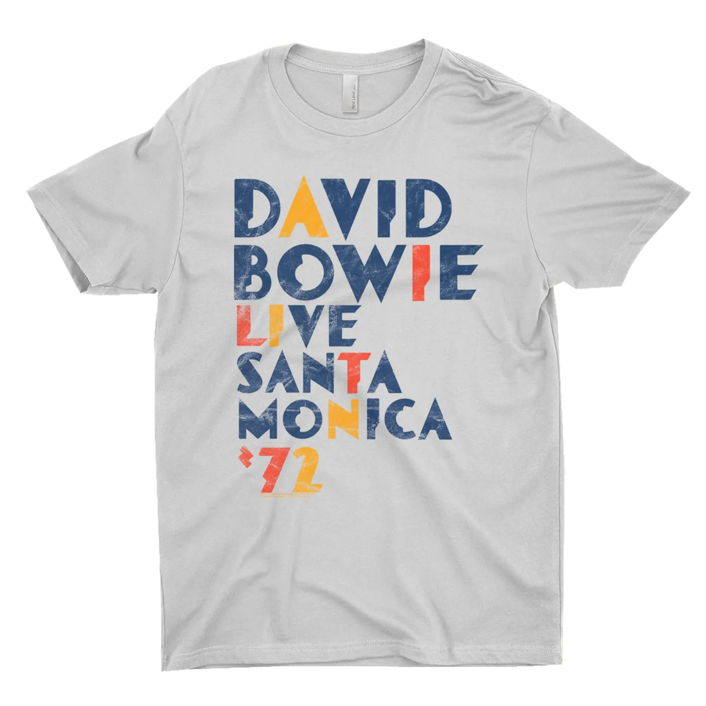David Bowie T-Shirt | LIVE In Santa Monica 1972 Distressed David Bowie Shirt