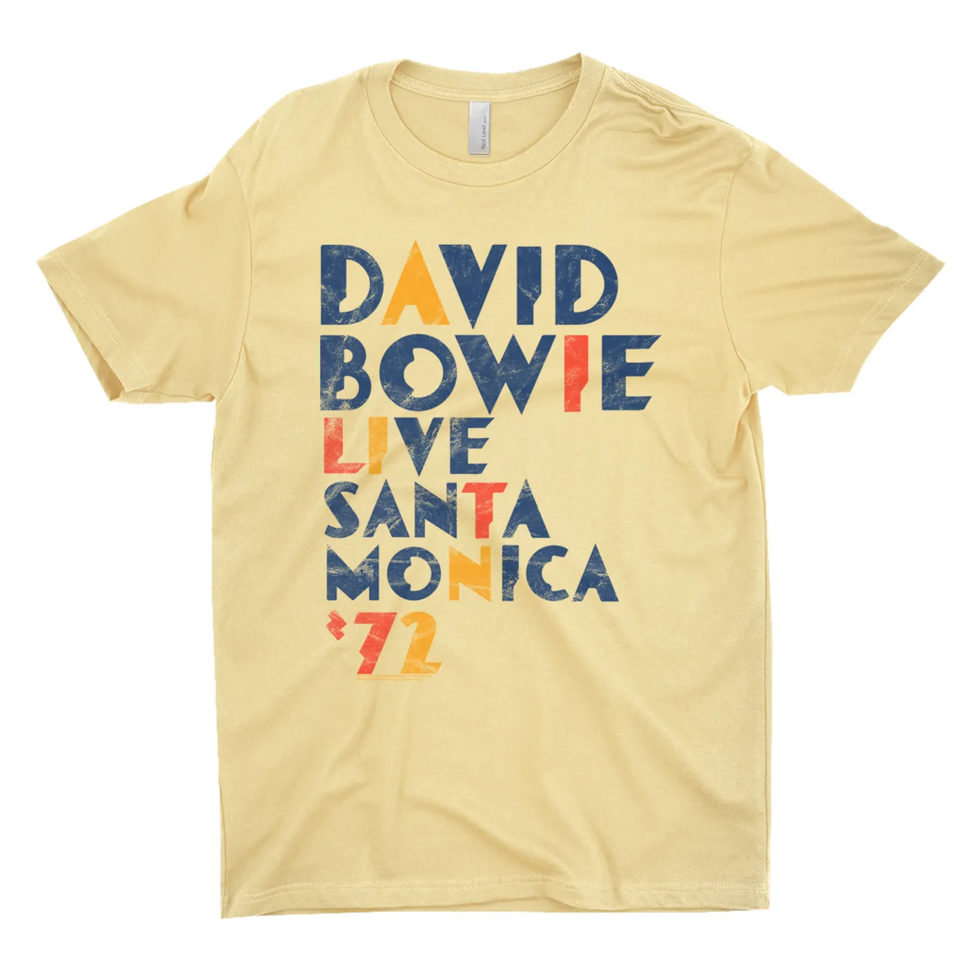 David Bowie T-Shirt | LIVE In Santa Monica 1972 Distressed David Bowie Shirt