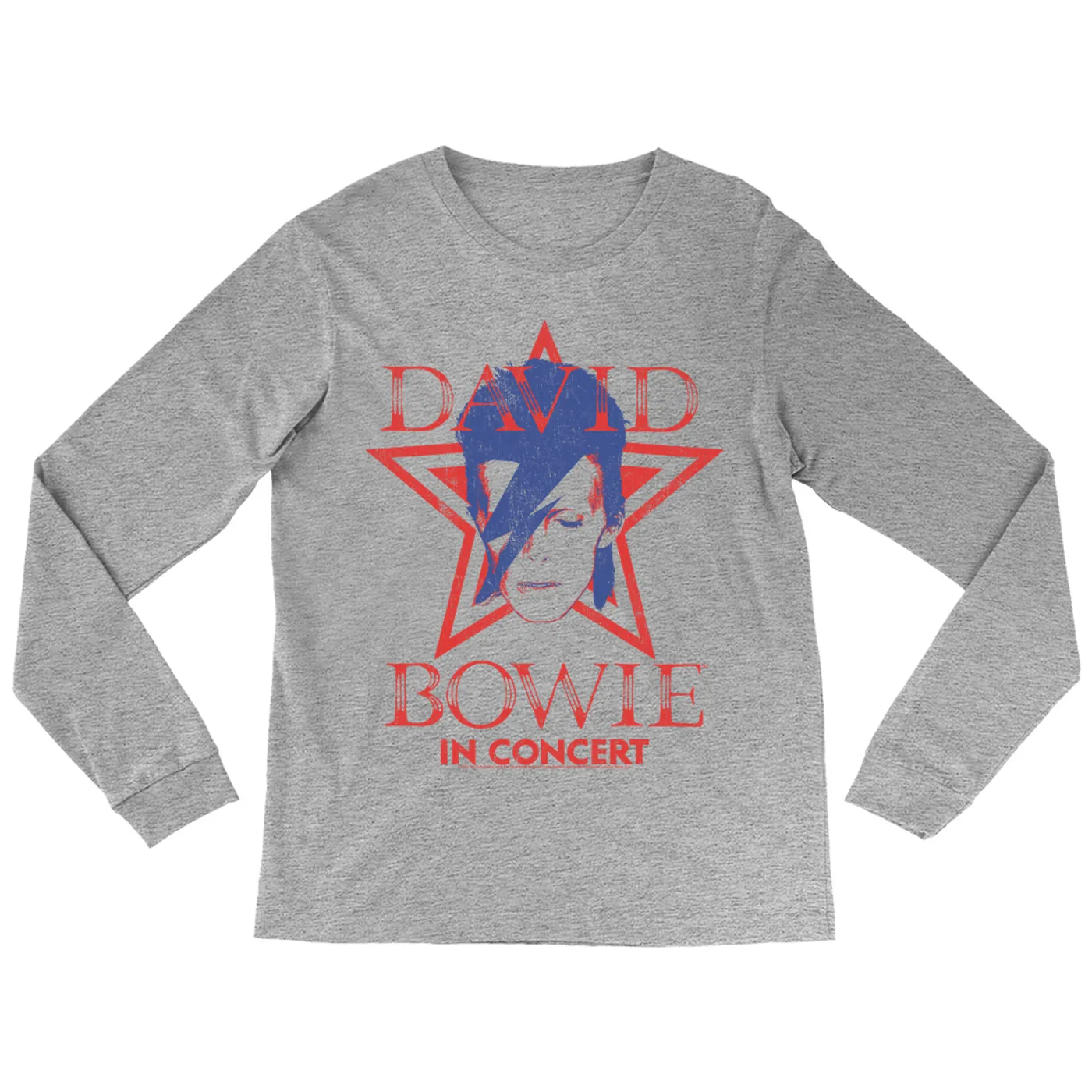 David Bowie Long Sleeve Shirt | Aladdin Sane Star Power David Bowie Shirt