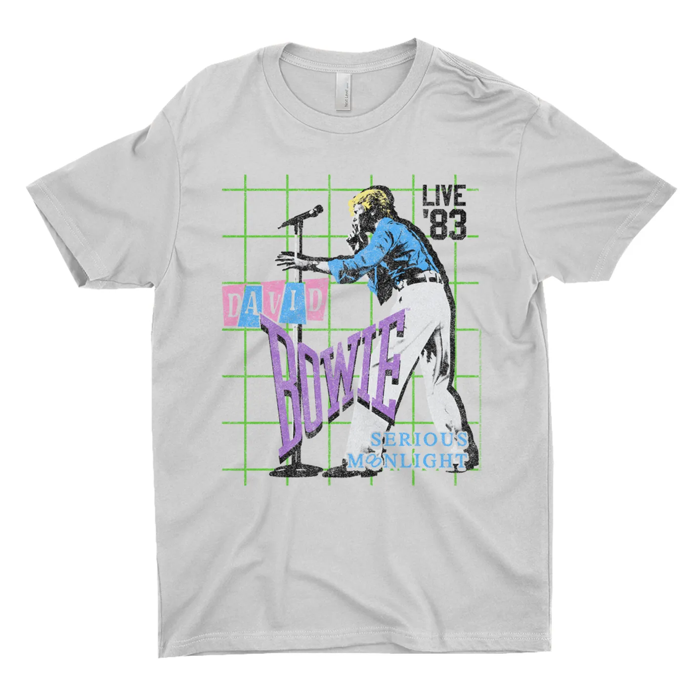 David Bowie T-Shirt | LIVE In 1983 Serious Moonlight (Merchbar Exclusive) David Bowie Shirt