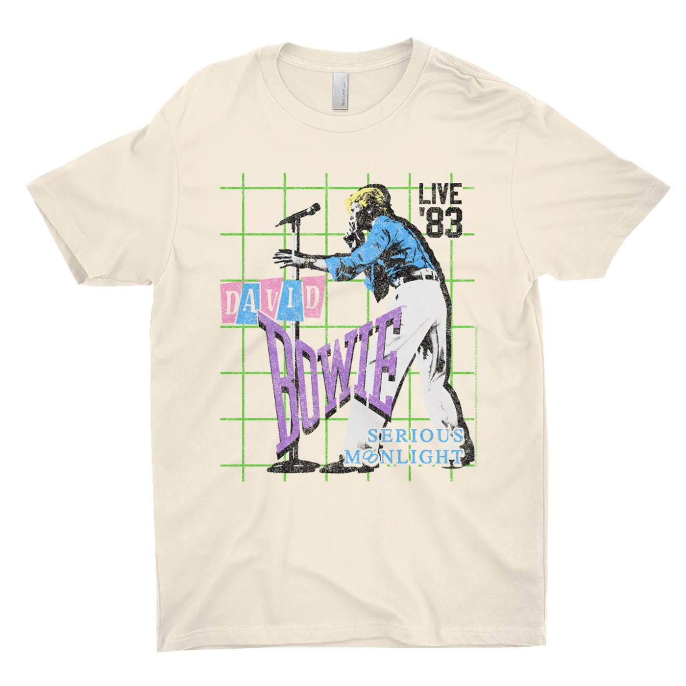 David Bowie T-Shirt | LIVE In 1983 Serious Moonlight (Merchbar Exclusive) David Bowie Shirt