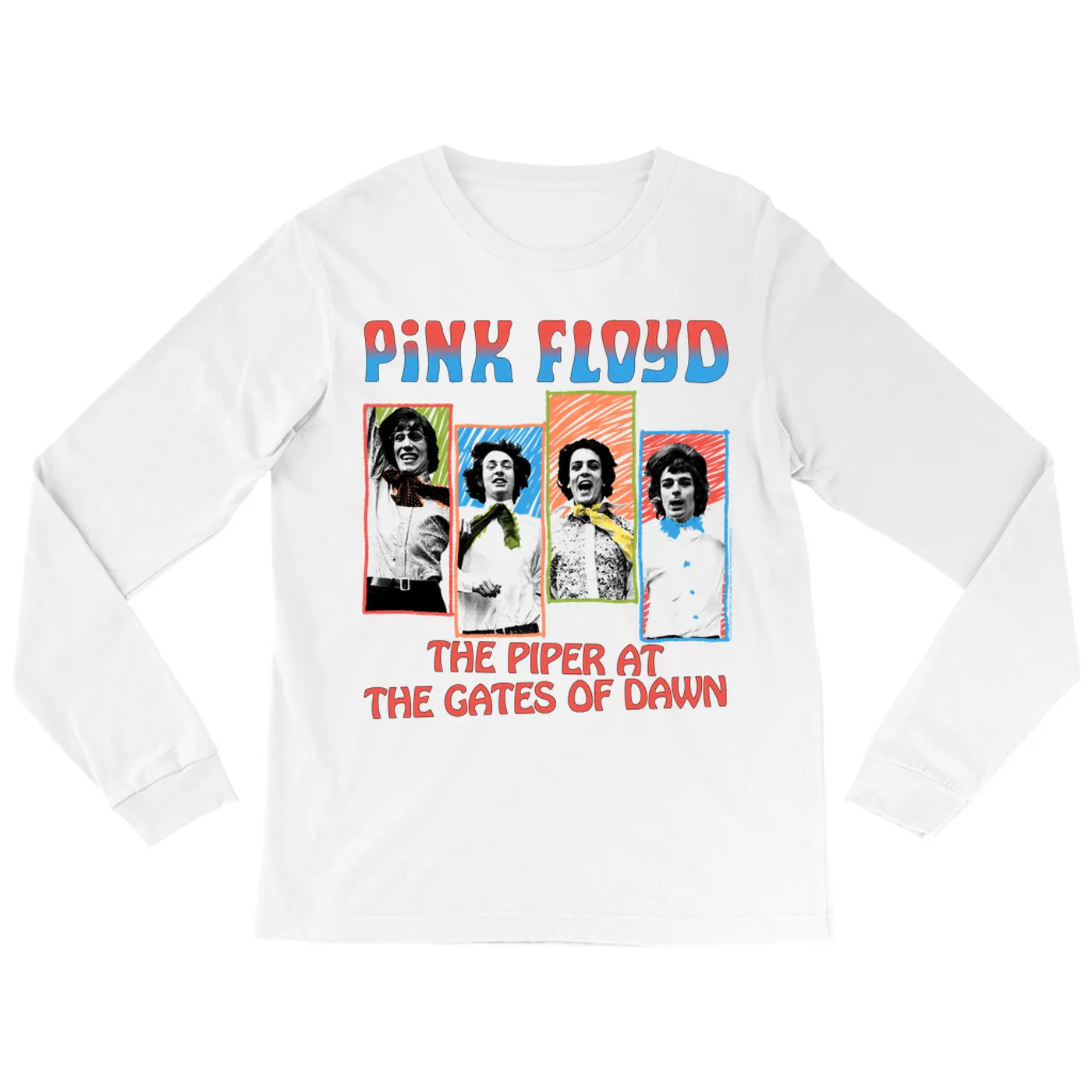 Pink Floyd Long Sleeve Shirt | Piper At The Gates Of Dawn Jump (Merchbar Exclusive) Pink Floyd Shirt