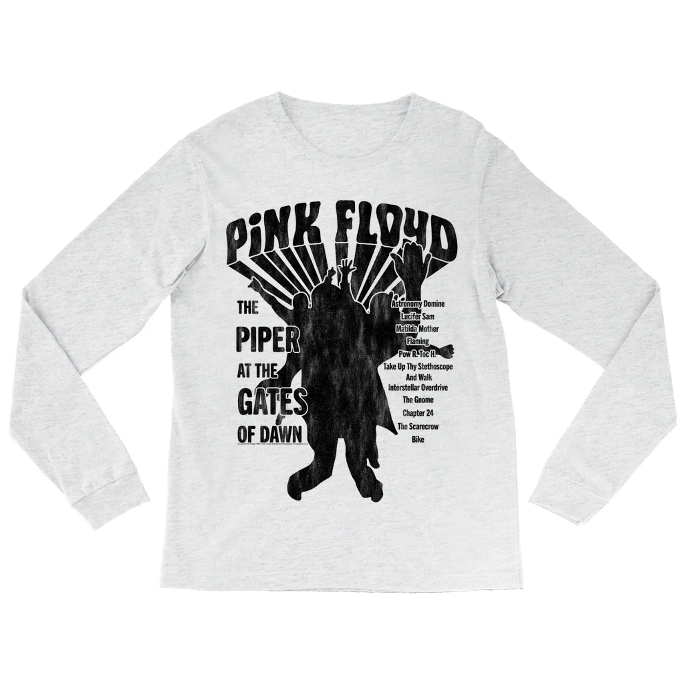 Pink Floyd Long Sleeve Shirt | The Piper At The Gates Of Dawn Promotion Image Pink Floyd Shirt
