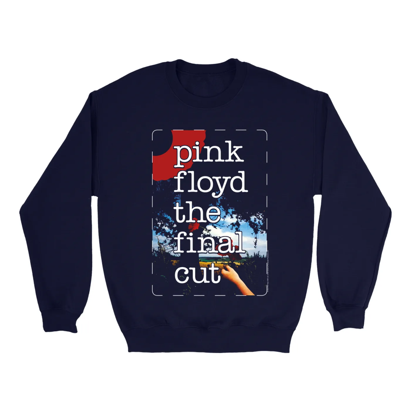 Pink Floyd Sweatshirt | The Final Cut Album Image Pink Floyd Sweatshirt
