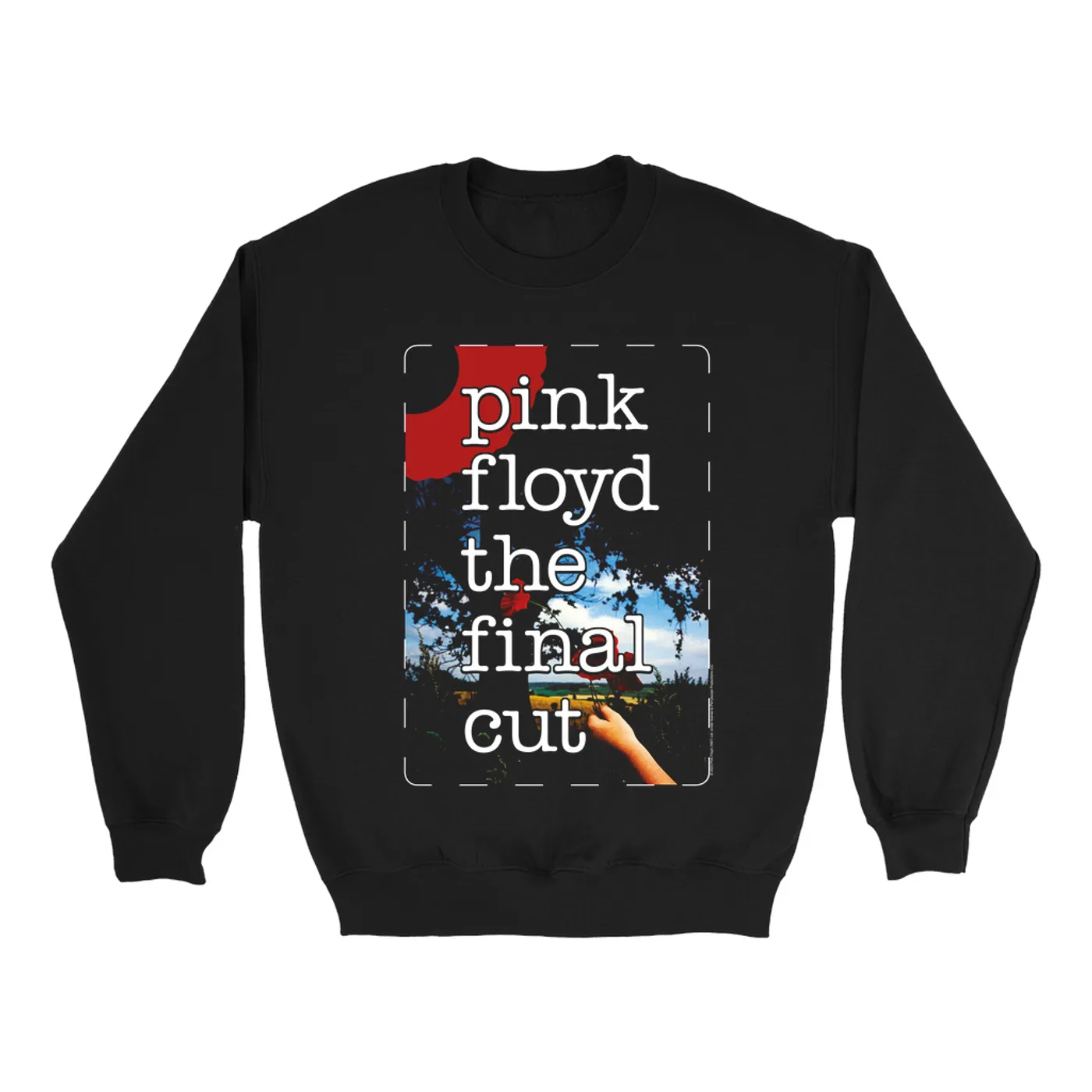 Pink Floyd Sweatshirt | The Final Cut Album Image Pink Floyd Sweatshirt