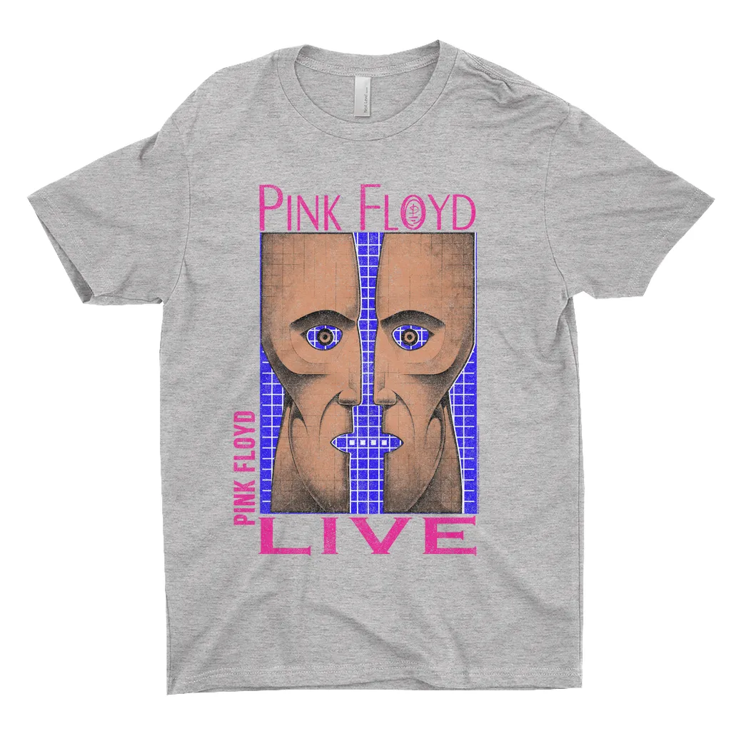 T-Shirt | Neon Blue Pink Division Bell Shirt