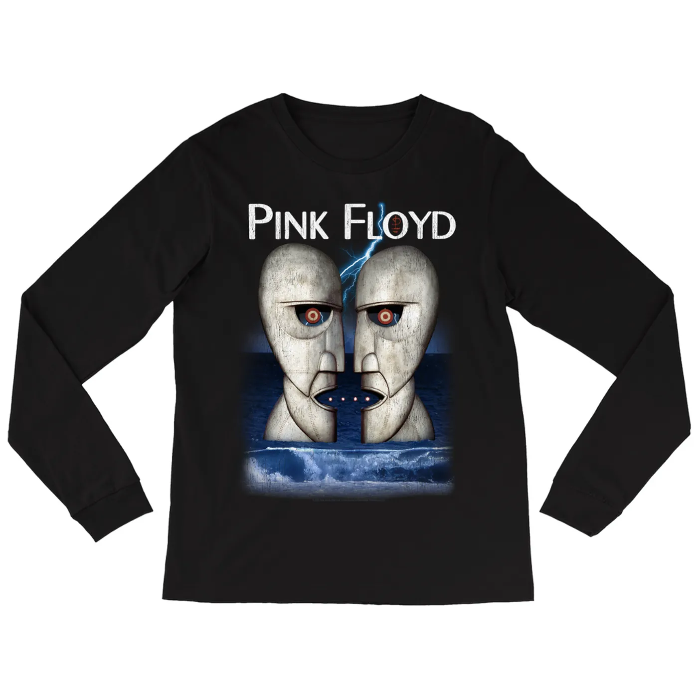 Pink Floyd Long Sleeve Shirt | Division Bell Lightning Storm Pink Floyd Shirt