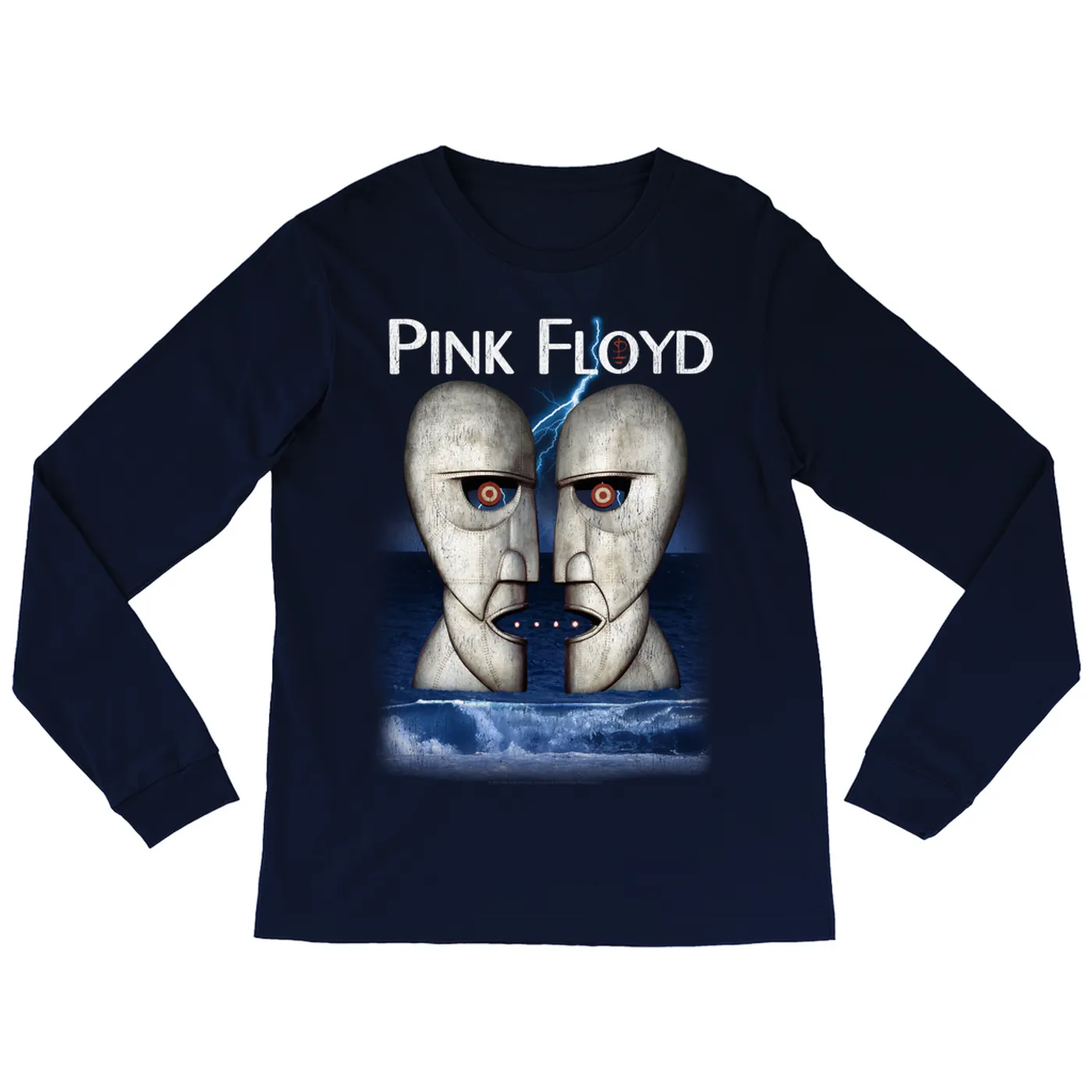 Pink Floyd Long Sleeve Shirt | Division Bell Lightning Storm Pink Floyd Shirt
