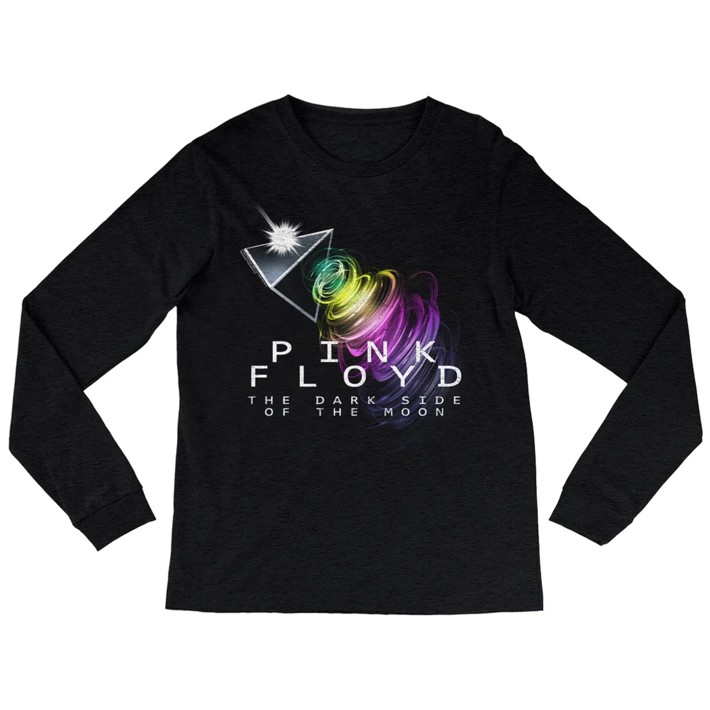 Pink Floyd Long Sleeve Shirt | Dark Side Of The Moon Energy Cyclone Pink Floyd Shirt