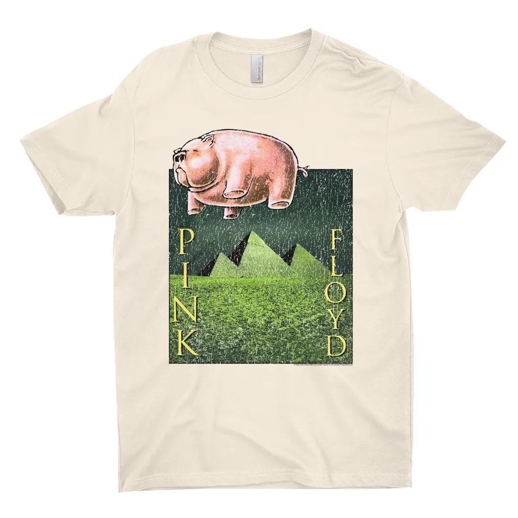 T-Shirt | Animals Meets The Pyramids Distressed Shirt