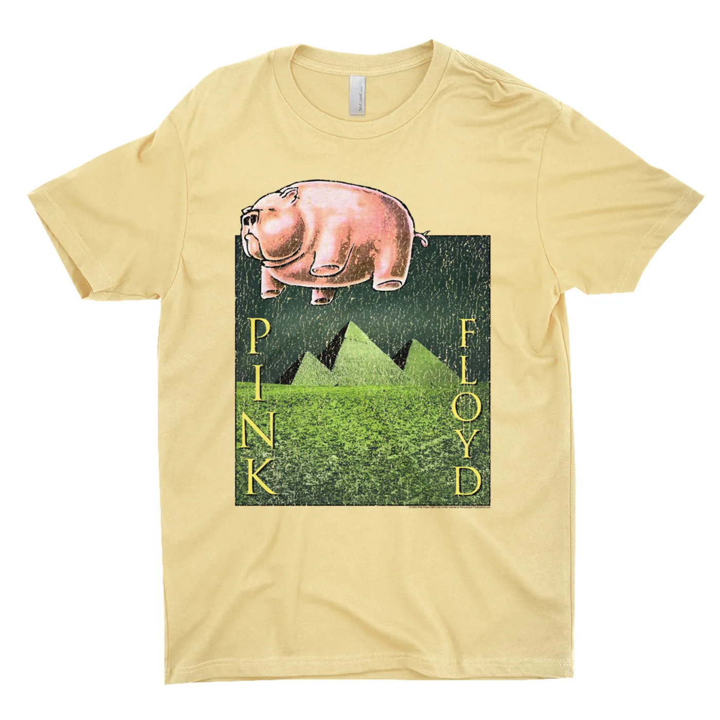Pink Floyd T-Shirt | Animals Meets The Pyramids Distressed Pink Floyd Shirt