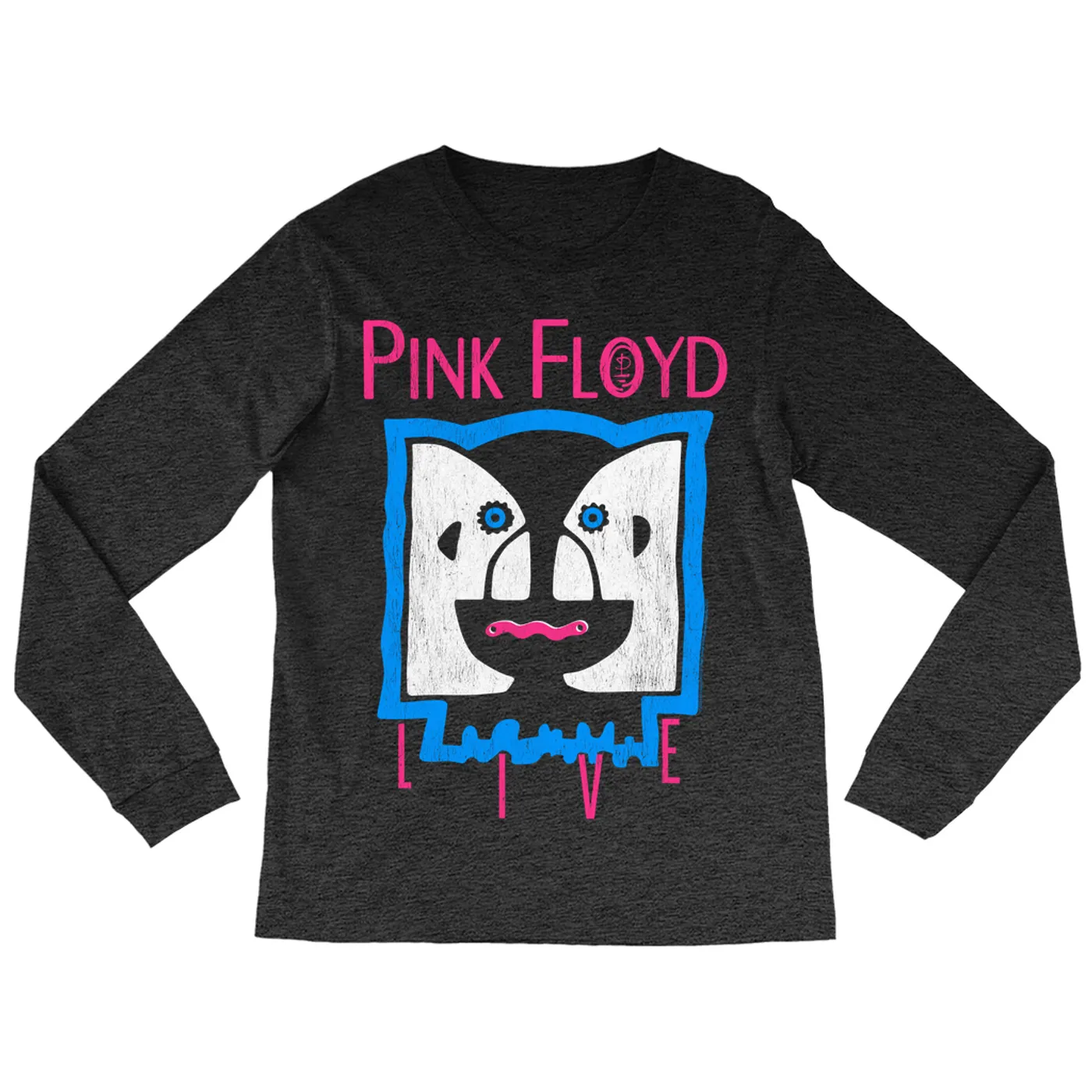 Pink Floyd Long Sleeve Shirt | Division Bell LIVE Distressed Pink Floyd Shirt