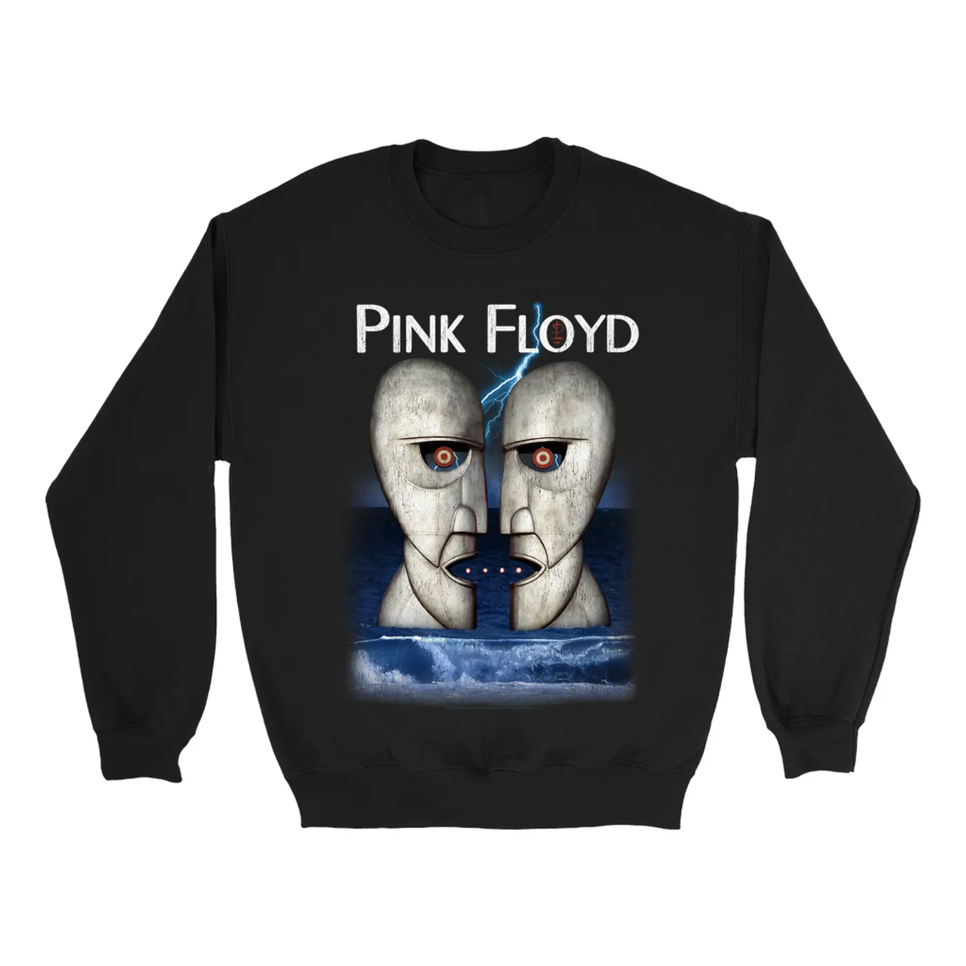Pink Floyd Sweatshirt | Division Bell Lightning Storm Pink Floyd Sweatshirt