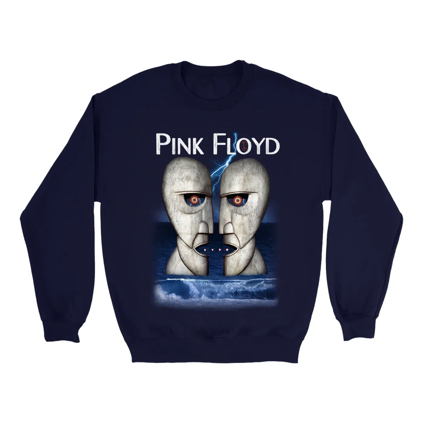 Pink Floyd Sweatshirt | Division Bell Lightning Storm Pink Floyd Sweatshirt
