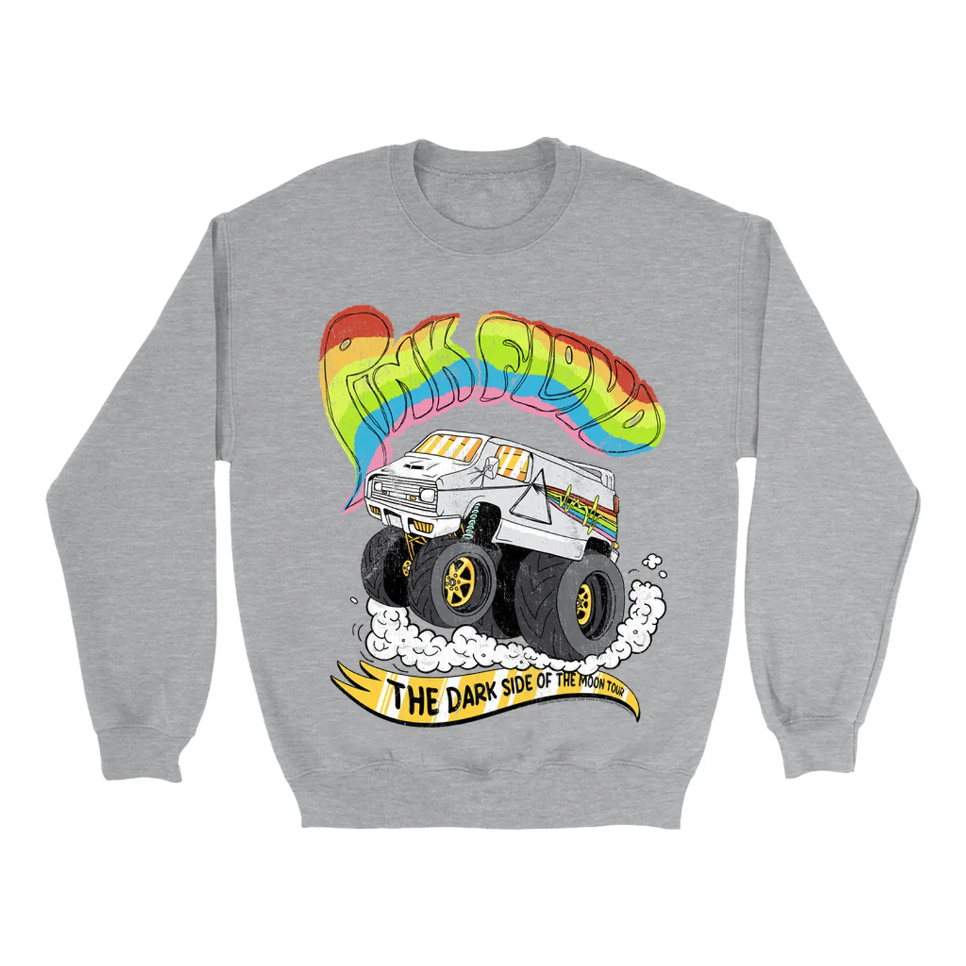 Pink Floyd Sweatshirt | Dark Side Of The Moon Tour Road Trip (Merchbar Exclusive) Pink Floyd Sweatshirt