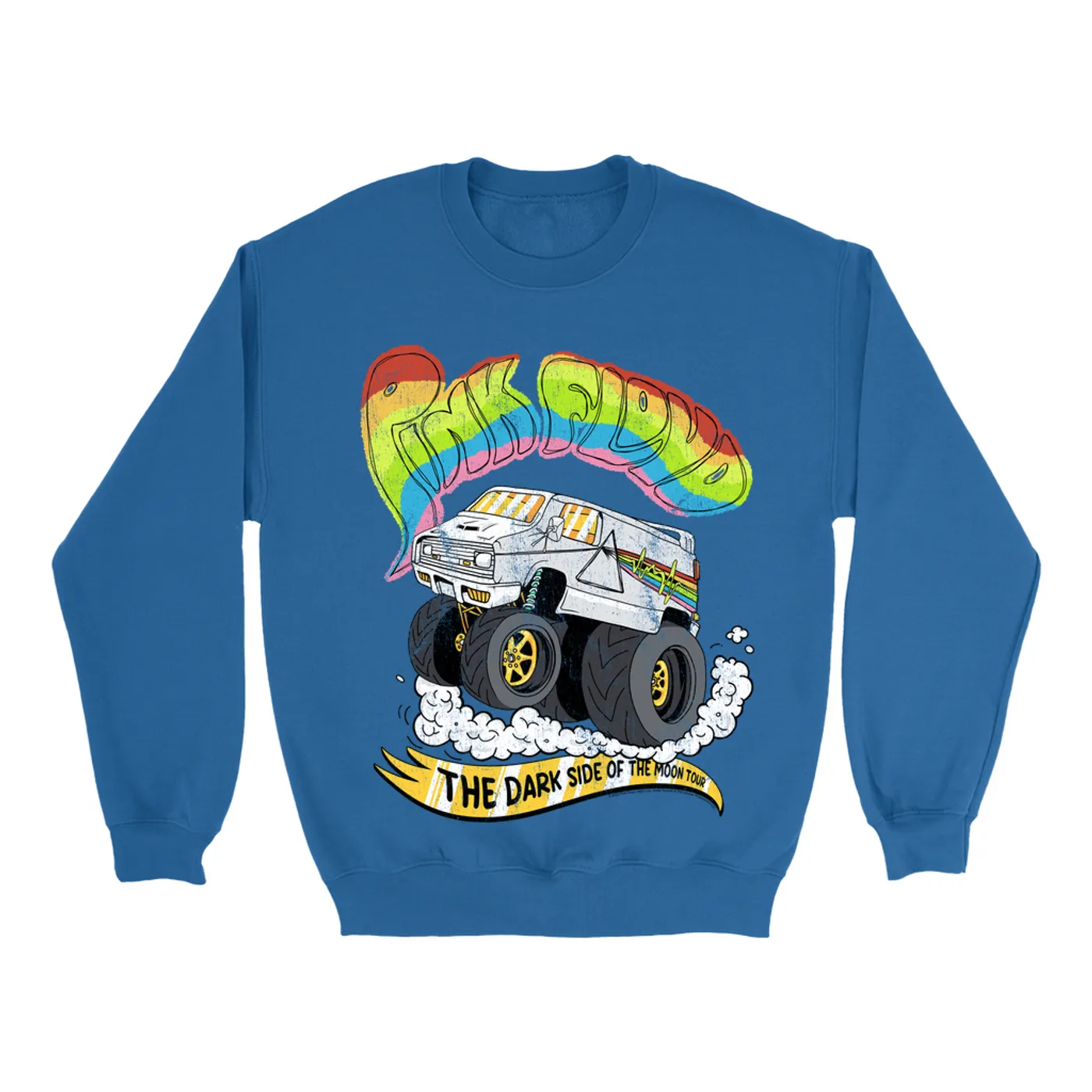 Pink Floyd Sweatshirt | Dark Side Of The Moon Tour Road Trip (Merchbar Exclusive) Pink Floyd Sweatshirt