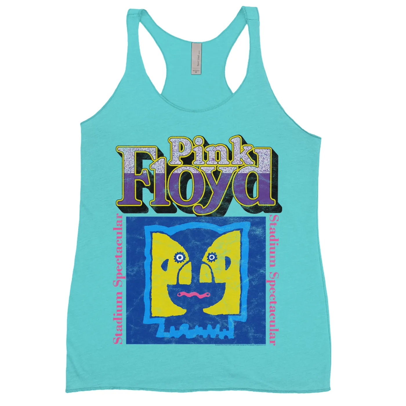 Pink Floyd Ladies' Tank Top | Division Bell Stadium Spectacular Pink Floyd Shirt