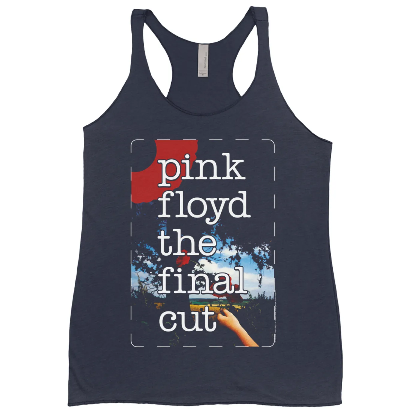 Pink Floyd Ladies' Tank Top | The Final Cut Album Image Pink Floyd Shirt