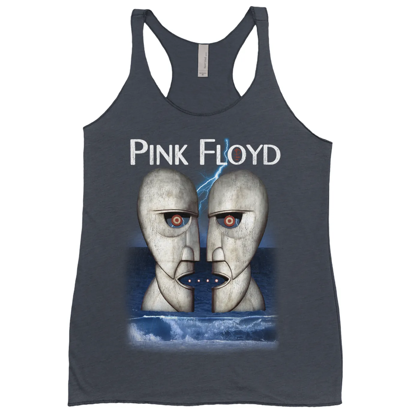 Pink Floyd Ladies' Tank Top | Division Bell Lightning Storm Pink Floyd Shirt