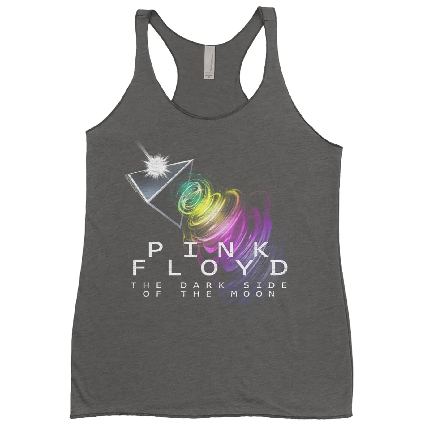 Pink Floyd Ladies' Tank Top | Dark Side Of The Moon Energy Cyclone Pink Floyd Shirt