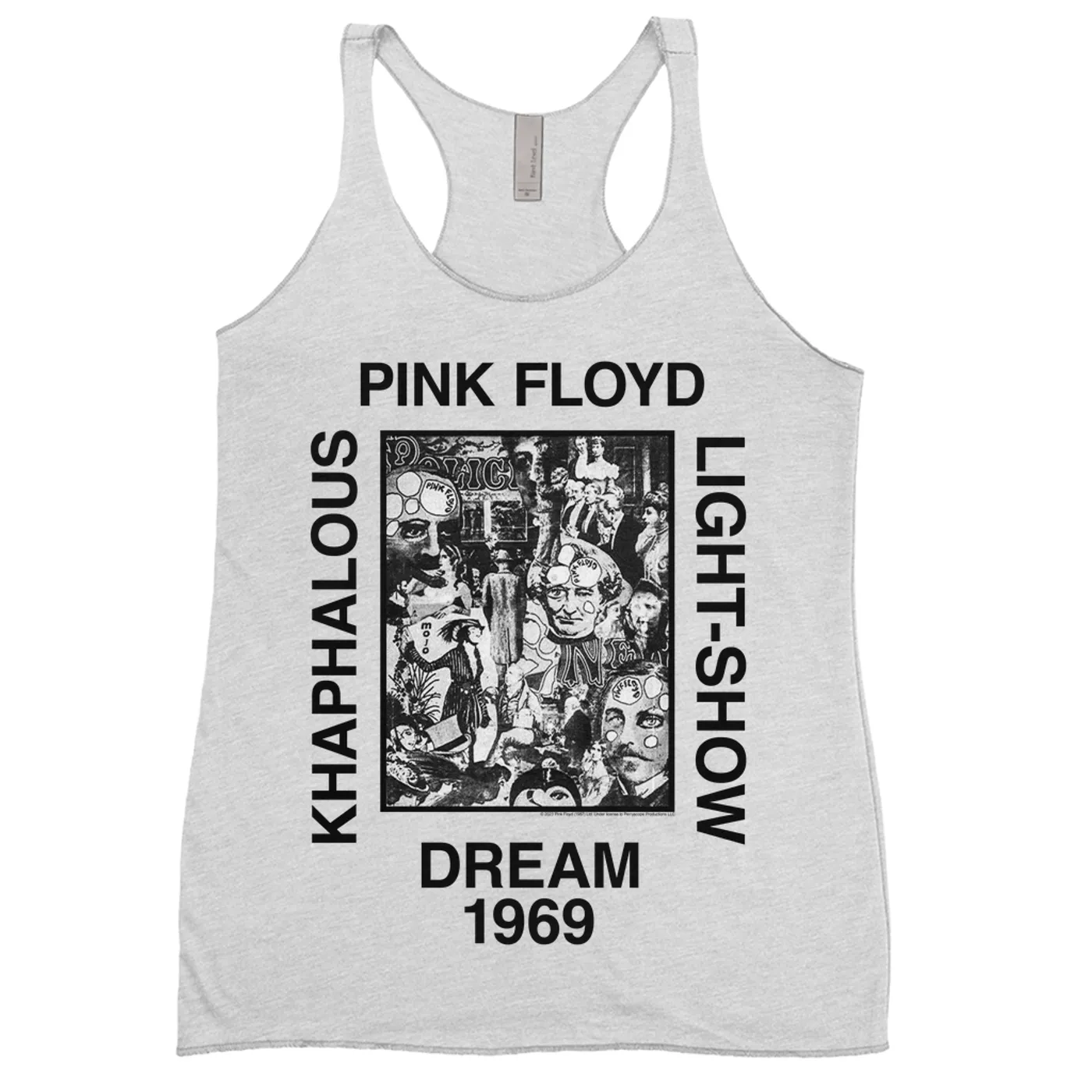 Pink Floyd Ladies' Tank Top | Amsterdam Concert 1969 Pink Floyd Shirt
